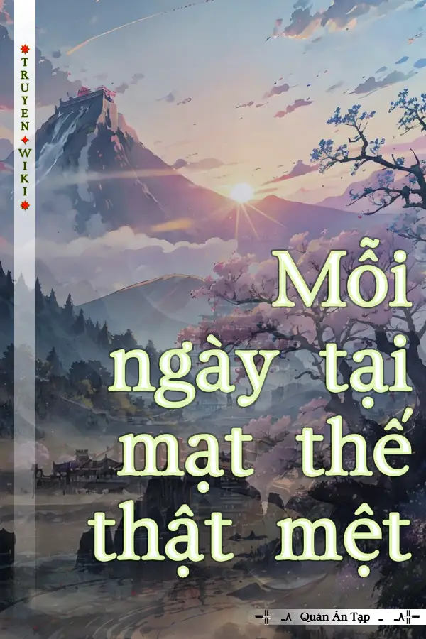 Mỗi ngày tại mạt thế thật mệt